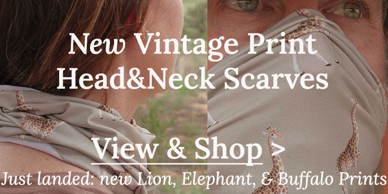  View & Shop Tubular Head&Neck Vintage Print Gaiter Neckwear