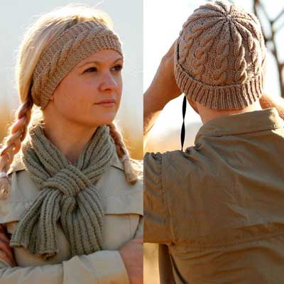 Safari Beanie - Shop Thusk handmade Knitwear